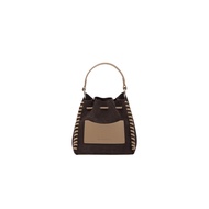 BLANK SPACE|Rita Suede Woven Bucket Bag