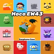 【Case Home】For Hoco EW43 Case Casing Soft Silicone Trendy Cartoon Charizard Earphone Case Cover