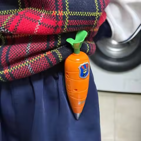 Valentine's Day Gift : Disney Zootopia 2 Judy Carrot Cosplay Prop | 2-in-1 Voice Recorder Ballpoint