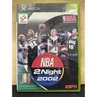 Original Disc [Xbox Original] NBA 2Night 2002 (Japan) (EK1-0001) 2 Night Basketball