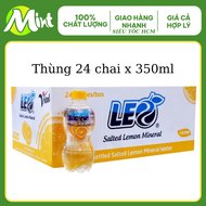 Nước khoáng có ga vị Chanh Muối 350ml - LEO. Shop Mint Mint.