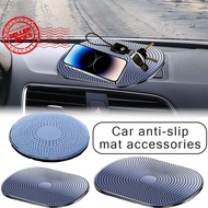 Car Anti-skid Mat Car Mobile Phone Center Console High Temperature Mat Resistant Anti-skid E2i4
