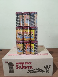 Astor Sakura Toples Mini Dus isi Coklat / Wafer Stick Sakura Cokelat DUS