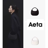 Japanese Niche aeta Ladies Crescent Shoulder Bag, Genuine Leather Handbag