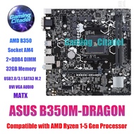 Used ASUS PRIME A320M-K Motherboard M-ATX AMD A320 Socket AM4 DDR4 SATA3 M.2 HDMI VGA Tested