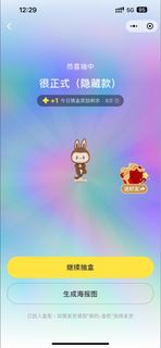 Labubu 隱藏款 很正式
