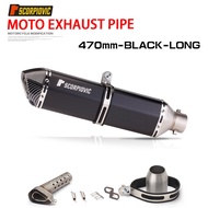 51mm Escape Moto Tube Motorcycle Exhaust Muffler Modified DB killer For Tmax 500 530 560 AK550 GSX13