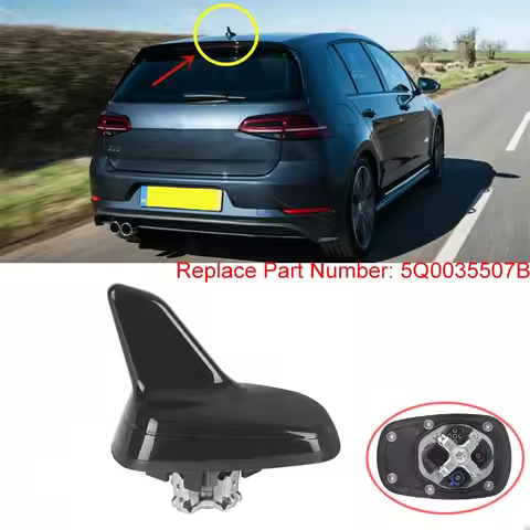 Car Shark Roof Signal Enhance Antenna GPS GSM Reception Aerials For VW Passat 3G/B8 5Q0035507B Auto 