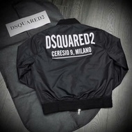 Jacket bomber Dsquared2 ICON FULL most beautiful model, 2-layer anti-wrinkle windbreaker - dsq icon 