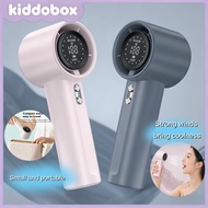 S001 Mini Handheld Fan/USB Rechargeable Portable Turbo Fan/High Speed Handheld Fan/Strong Wind Power