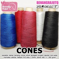 KNITTING YARN GLANZ PP CONESNilon - D27 (CATALOG a) I PP D27Nilon 250g