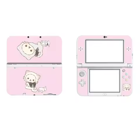 Kawaii Korilakkuma Full Cover Decal Skin Sticker for NEW 3DS XL Skins Stickers for NEW 3DS LL Vinyl 