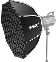 NEEWER BASICS 65cm Octagon Softbox Octagon Softbox with Bowens Mount, Light Diffuser, Grid, Bag, Par