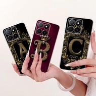 For Honor X5b Case GFY-LX2 Cute Crown Letters Cover Soft Slim Phone Case For Honor X5b Plus X5bPlus 