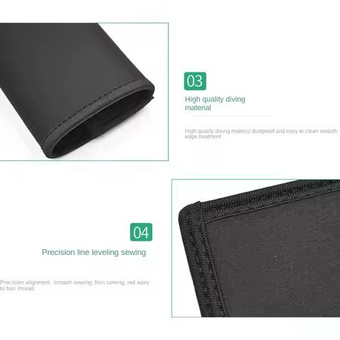 3PCS/Set Black Bike Frame Protective Cover Polyester Scratch Resistant Cycle Protective Pad Stable D