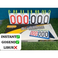 CIMA CM-J06 6-DIGIT SCOREBOARD || 6-digit cima score board waterproof mica paper