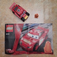 Lego 8200 Cars 2 Lighting Mc Queen Loose Minus 1 Pcs Part
