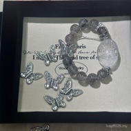 Diy Bracelet Tibetan Silver Play E18 Butterfly Accessories Distressed Pendant Retro Play Accessories