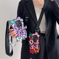 For OPPO Realme 7 7Pro 6 6Pro 5 5Pro 7i 6i 5i 5s C33 C31 C25Y C21Y C21 With lanyard Soft TPU Anti-fa