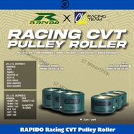 RAPIDO Racing CVT Pulley Roller 20x12 Copper 20x15 Roller Weight Set Vario Nvx Adv Husky 150 Ax200s