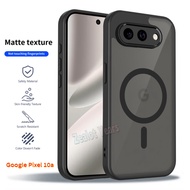 For Google Pixel 10a 10 9a 5G Case Pixel10A Pixel10 Pixel9A Matte Frosted Clear Phone Casing Magneti