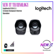 Logitech Compact Stereo Speaker Z120 & Z121 & S150 with 3.5mm Audio Input USB Powered,Cable Manageme