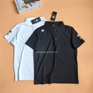 Descente 航海系列速乾POLO衫 黑色 功能性面料