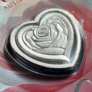 Heart 999.9 Pure Silver AUSIRIS...Select The Code