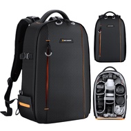 K&F CONCEPT 18L Professional Camera Backpack for Photographers Large Waterproof Photography Camera B