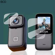 Hard Tempered Glass Screen Protector Cover For SJCAM C200 Pro / C200 4K Action Camera Lens LCD Displ