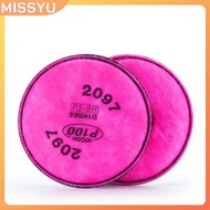 MISSYU 2097 Filter Cotton Anti Glass Fiber Dust Cover Particulate Particles Dustproof MISSYU