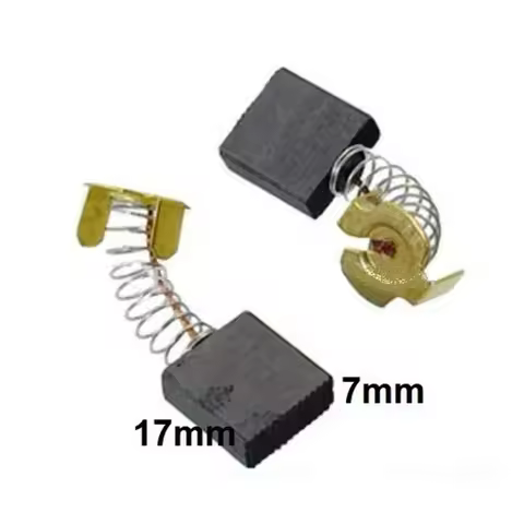 2pcs Carbon Brushes For Greenmaster GMD 118-1 Treadmill Fusion E12 Electric Motors Carbon Brush Powe