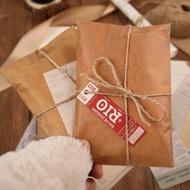 20 Pcs Brown Vintage Kraft Paper Envelopes 6.3 X 4.3 Inches For Business Invitations Postcards Lette