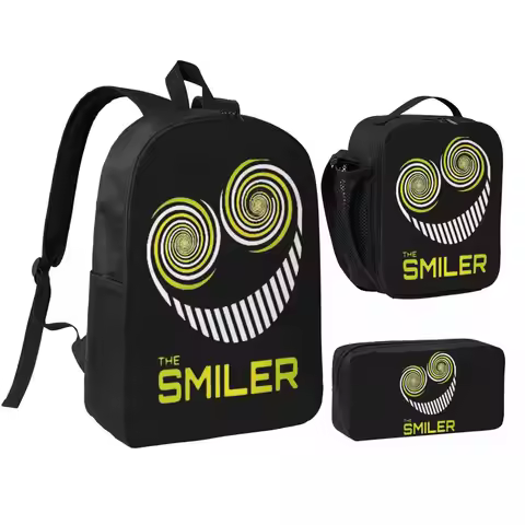 The Smiler Alton Towers Merch Uk Active Backpack BookBag School Bag Laptop Shoulder Bags 3ps Insulat
