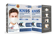 11.11 SPECIAL Respack KN95 Respirator Protective Face Mask (Ultra White), Approved by KFDA, FDA, MDA