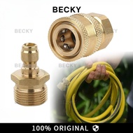 BECKY 2PCS M22 Male & M22 Female Adapter Connector for Pressure Washer
