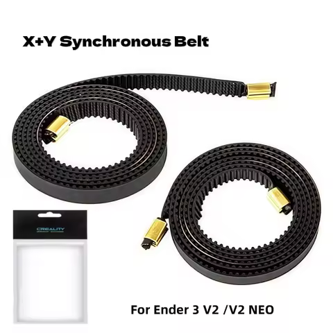 Creality Ender 3 V2 X+Y Synchronous Belt Kit 2GT Open Timing Belt 6mm Width for Rubber Material for 