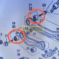 Rear bushing arm accord maestro cielo rear armBOSH accord maestro cielo busing rear armBOSH accord m