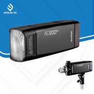 Godox AD200 Pro Pocket Flash 2.4G TTL AD200PRO Portrait Photography Studio