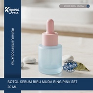 BD DROPPER SERUM BOTTLE FROSTED YOUNGbiru 20ML BD/ 20 DOFF YOUNGbiru PINK PIPETTEML SET (BD YOUNGbir