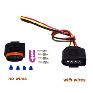 1PC / 4PCS / 6PCS New Ignition Coil Connector Repair Kit W/ or W/O Wires For AUDI VW SKODA SEAT FORD