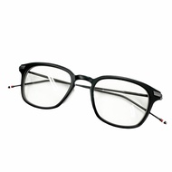 狀況極佳 ▼ THOM BROWNE ブラウン -704-C Wellington 眼鏡，霧面黑色，49□21-150，日本製造，男士，附盒子。