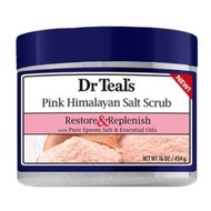 [Dr.Teal's]Pink Himalayan Salt Scrub with Pure Epsom Salt 454g