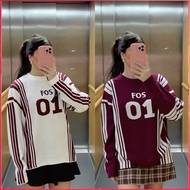 Paruroo Oversize Sweater FOS 01 Women's Korean Style | Casual & Stylish | FOS 01 Premium Import Knit