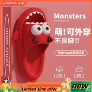 Kartun sandal hiu chloe slippers sab slippers Sandal dan selipar Shark wanita memakai musim panas 20