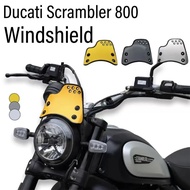 New Motorcycle Accessories Fit Ducati Scrambler 800 Retro Style Windshield Apply For Ducati Scramble