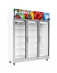 ตู้แช่3ประตู ยี่ห้อ Sanden รุ่น YEM-1605i - YEM-1605IPS (42Q)(inverter)(ขาวดำ) (ราคารวมค่าขนส่ง)