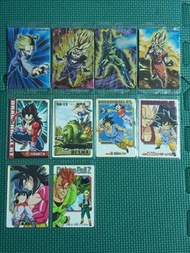 Dragon Ball 龍珠 餅卡,龍珠GT 糖卡 膠卡