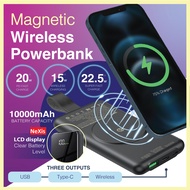 Slim Magnetic Portable 10000 Mah REM5000 Mah X QC PD Wireless Powerbank Power Bank