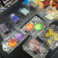 Pokemon Dice, condition markers, Vstar markers